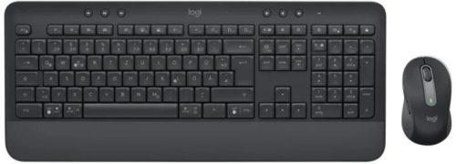 LOGITECH Billentyűzet + egér - MK650 Vezeték Nélküli Combo Grafitszürke, HUN