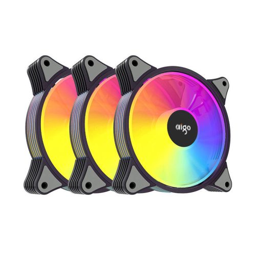 Ventilátor Aigo AR12 3in1 RGB KIT