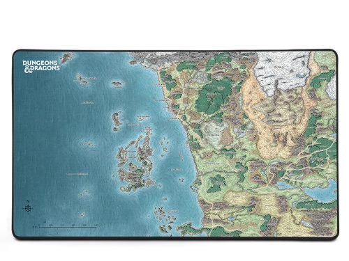 Konix Dungeons & Dragons Faerun térkép Egérpad