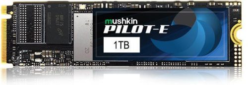 SSD 1TB MUSHKIN Pilot-E M.2 2280 PCIe Gen3 x4 NVMe 1.3 (MKNSSDPE1TB-D8)