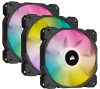 Corsair iCUE SP120 RGB ELITE Triple Pack Black + Lightning Node Core